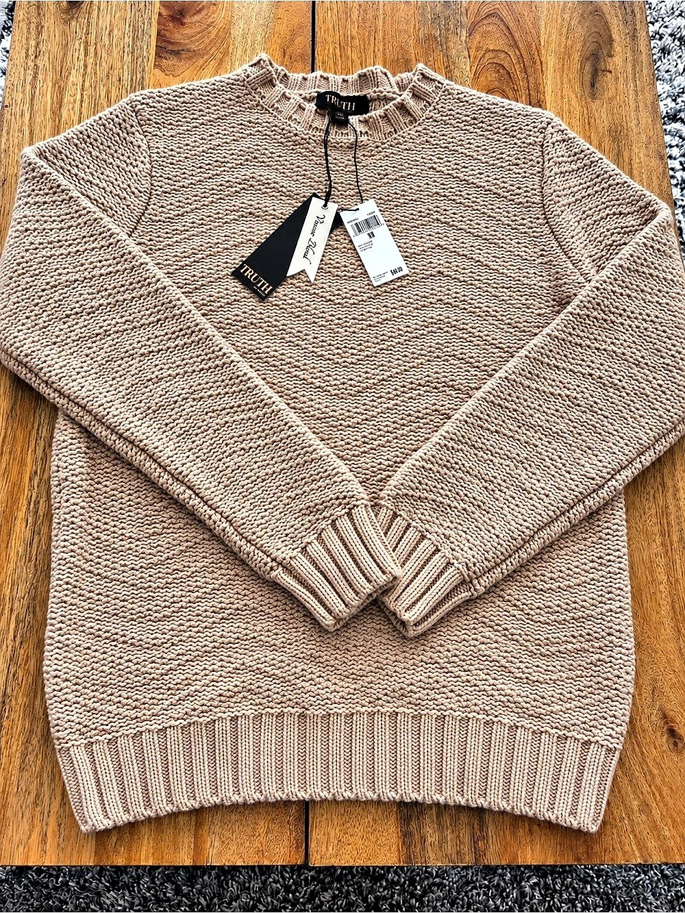 Truth Sweater in camel Size M NWT